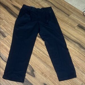 Savane Men's Dark Navy Dress Pants